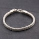 Bracelet en argent Snake Le Framboise