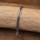 Bracelet en argent snake Mozart