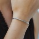 Bracelet en argent snake Chopin