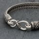 Bracelet en argent snake Leila