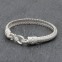 Bracelet en argent snake Leila