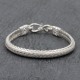 Bracelet en argent snake Leila