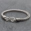 Bracelet en argent snake Scoubidou