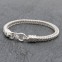 Bracelet en argent snake Scoubidou