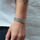 Bracelet en argent Snake Aladin