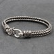 Bracelet en argent Snake Le Lézard