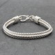 Bracelet en argent Snake Le Lézard