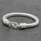 Bracelet en argent Snake Le Cobra