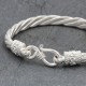 Bracelet Snake en argent Le Sillon