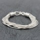 Bracelet en argent Snake Le Brahmâ