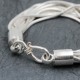 Bracelet en argent Snake Le Brahmâ