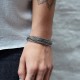 Bracelet en argent Snake Le Shiva