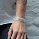 Bracelet en argent Snake Le Shiva