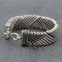 Bracelet en argent Snake L'Indien