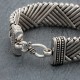 Bracelet en argent Snake L'Indien