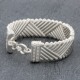 Bracelet en argent Snake L'Indien