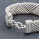 Bracelet en argent Snake L'Indien