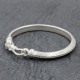 Bracelet en argent Snake Triangle 5mm