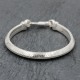 Bracelet en argent Snake Triangle 5mm