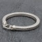 Bracelet en argent Snake Carré 6mm