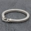 Bracelet en argent Snake Carré 6mm