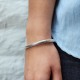 Bracelet en argent Snake Rond 6mm