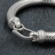 Bracelet en argent Snake Rond 7mm