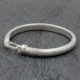 Bracelet en argent Snake 1/2 Rond 6mm