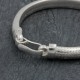 Bracelet en argent Snake 1/2 Rond 6mm