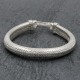 Bracelet en argent Snake 1/2 Rond 8mm