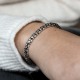 Bracelet en argent Snake Le Cactus