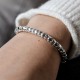 Bracelet en argent Snake Le Cactus