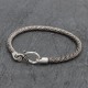 Bracelet en argent snake La spirale