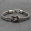 Bracelet en argent Snake L'infinity - Vieilli