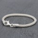 Bracelet en argent snake New Hélène rond Enfant