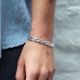 Bracelet en argent Snake Le Durgâ