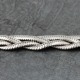 Bracelet en argent Snake Le Durgâ