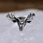 Bague en argent cerf