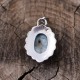 Pendentif en argent et pierre larimar