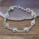 Bracelet en argent et pierre turquoise
