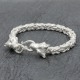 Bracelet en argent snake Petit Loup