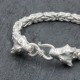 Bracelet en argent snake Petit Loup