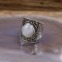Bague en argent et pierre de lune