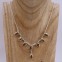 Collier en argent et oeil de tigre