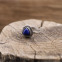 Bague en argent et pierre lapis lazuli