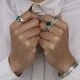 Bracelet rigide en argent