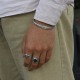 Bracelet rigide en argent