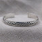 Bracelet rigide en argent