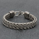 Bracelet en argent snake Hanuman Homme