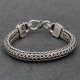 Bracelet snake en argent Demi Yama Homme